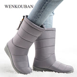 Waterproof Winter Boots Female Shoes