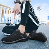 Men Breathable Walking Shoes Lightweight Sneakers