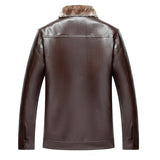 New Autumn Winter Men Leather Jacket