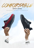 Men Shoes Boots Male Autumn Steel Toe Boots Sneakers