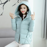 New Plus Size Woman Winter Jacket Wom Cotton Padded Jackets