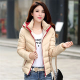 TAJIYANE Winter Jacket Women Slim Coats Short Cotton Feminino ZL244