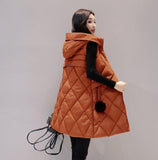 New Autumn Winter Vest Waistcoat Sleeveless Jacket for Women