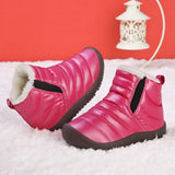 Winter Boots Girls Waterproof Snow Shoes Kids Keep Warm Children Boots
