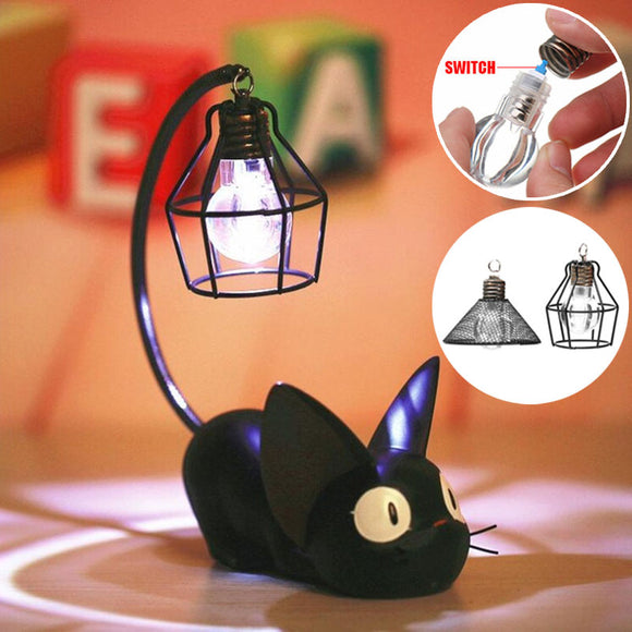 LED Night Light Creative Resin Cat Animal Night Light