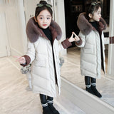 Girls Down Jackets Baby Outdoor Warm Clothing Thick Coats