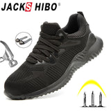 Men Shoes Boots Male Autumn Steel Toe Boots Sneakers