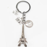 2020 2021 2022 Earth Paris Tower Alloy Camera Pendant Travel Keyring Chain Gift