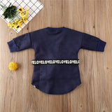 Baby Girl Clothes Long Sleeve Pullover Autumn Spring Cute Casual Dress