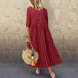 Summer Bohemian Printed ZANZEA Long Maxi Dresses Vintage Vestido
