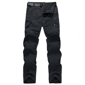 Men's Military Style Cargo Pants Waterproof Breathable Trousers