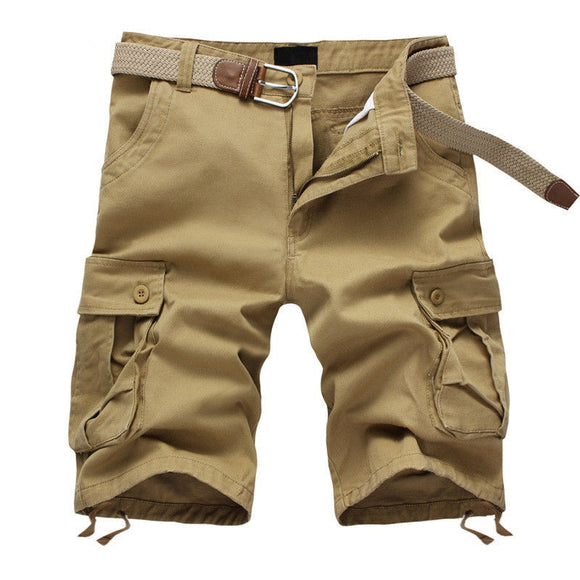 Men's Summer Baggy Multi Pocket Military Cargo Short Pants 2020