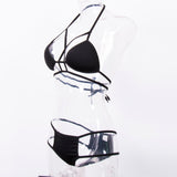 Women Bikini Set Bandage Push-Up Swimwear Bathing Suit