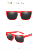 Kids Polarized Sun Glasses PC UV Protection Eyeglasses Eyewear
