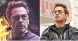 Lentes Tony Stark Kids Sunglasses Alloy Glasses Iron Man Sun Glasses