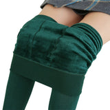 SALSPOR Solid Color Women Velet Trousers pants