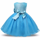 Princess Flower Dress Summer Tutu Party Kids Prom Designs