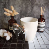 220ML Silver Wing handgrip Ceramics coffee mug Best Gift with Gift Box