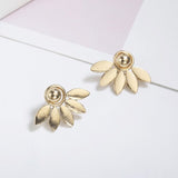 Women Gold Silver Rhinestone Stud Earrings Jewelry Gift