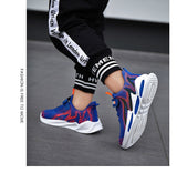 Boys Sports shoes brand fashion sneakers for big kids mesh shoes