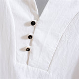 Summer fashion men shirt Man Cotton and linen shirts Short sleeve (Shirt + trousers)