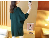 Long Cardigan Women Autumn Bat Sleeve Knitted Plus size Sweater