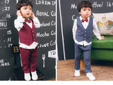 Baby boy boutique clothing hoody dress gentleman suit kids Sport fall school outfits