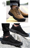 New Safety Shoes For Men Work Safety Boot Steel Toe Puncture-Proof Work Sneakers