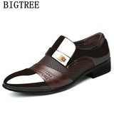 Italian Loafers Men Shoes Wedding Oxford Shoes For Men Formal Shoes