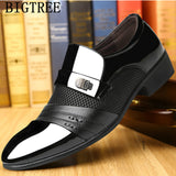 Italian Loafers Men Shoes Wedding Oxford Shoes For Men Formal Shoes
