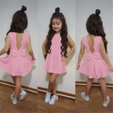 Toddler Blackless Girl Dresses Summer Dress Princess Wedding Dress