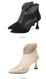Women's Mesh High Heels Shoes Fashion Pumps Comfort Sandals Boots