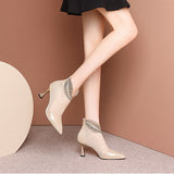 Women's Mesh High Heels Shoes Fashion Pumps Comfort Sandals Boots
