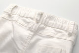 Girl's Suit Ins Suspender Pants 2-piece Set Striped Big Bow Top
