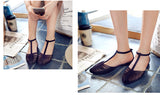 Cuculus Women Shoes Flat Heel Flip Brief Herringbone Flip-flop Sandals
