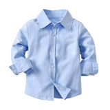 Kid Boy Clothes Set Cool 2PCS Blue Shirt+ Jean Pant Suit Outfit