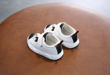Baby soft bottom casual sneakers cartoon non-slip soft leather shoes
