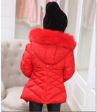 Winter Girls Solid Hoodie Kids Cute Warm Jackets long coat