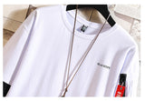 Fashion Half Short Sleeves O NECK Print T-shirt Men's Cotton TOP TEES