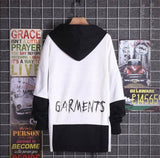 Hip Hop Casual Sweatshirts with Letter Print  Fleece Hoodies