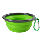 Travel Silicone Bowl Portable Foldable Collapsible Pet Bowl