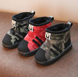 Kids Winter Brand Snow Boots Plush Warm Ankle Martin Baby Sport Shoes