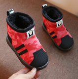 Kids Winter Brand Snow Boots Plush Warm Ankle Martin Baby Sport Shoes