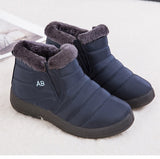 Women Waterproof Snow Boots For Winter  Lightweight