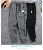 Cotton Sweatpants Men's streetwear Pants Pencil linen