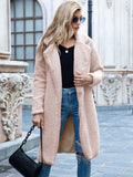 Winter Long Teddy Coat Faux Fur Coat Plus Size Warm
