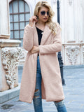 Winter Long Teddy Coat Faux Fur Coat Plus Size Warm