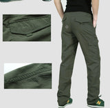 Men's Military Style Cargo Pants Waterproof Breathable Trousers