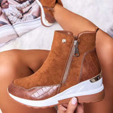 Winter Chunky Sneakers Ankle Boots Women Shoes