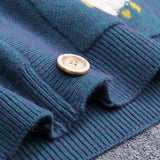 Knitted Female Cardigan Loose Streetwear Sweater Coat